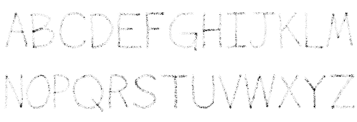 Airbrush Font LOWERCASE