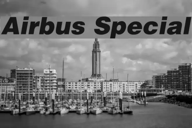 Airbus Special Caratteri examples