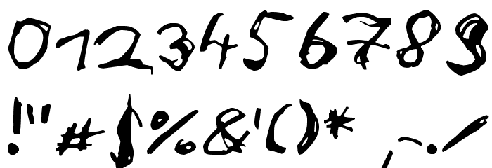 Aircloud Font OTHER CHARS