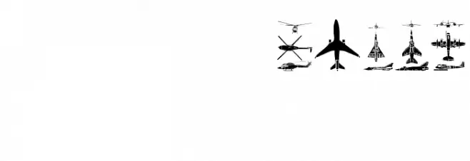 Aircraft2 Font OTHER CHARS