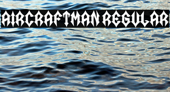 Aircraftman Regular Example 1