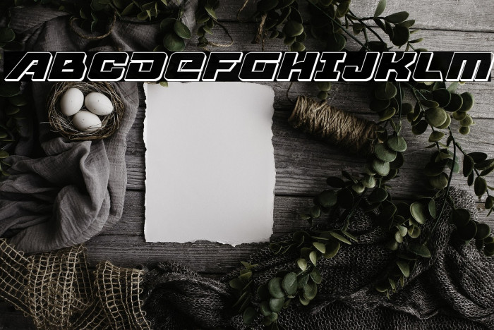 Aircruiser 3D Italic Example 3