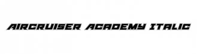Aircruiser Academy Italic 