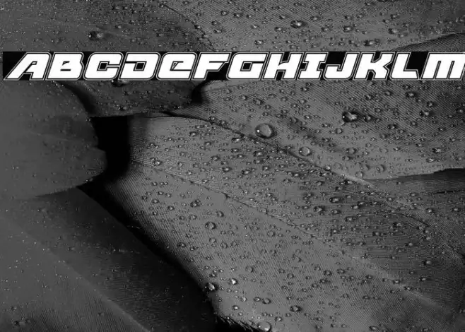 Aircruiser Academy Italic Example 2