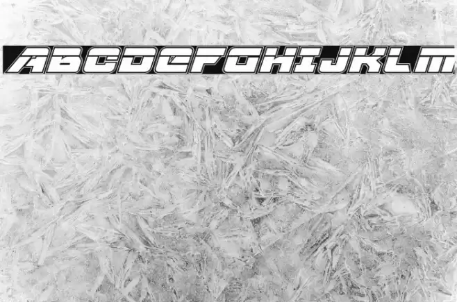 Aircruiser Academy Laser Italic Font examples