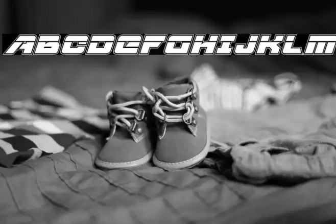 Aircruiser Academy Laser Italic Font examples