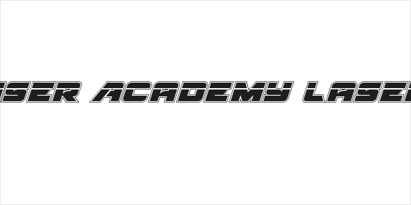 Aircruiser Academy Laser Italic Logo