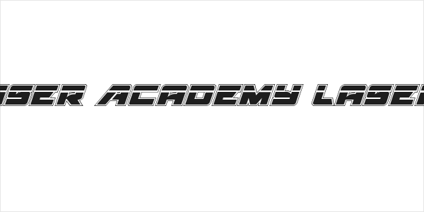 Aircruiser Academy Laser Italic Logo