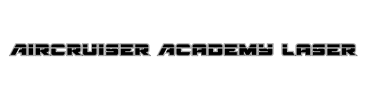 Aircruiser Academy Laser  免费字体下载
