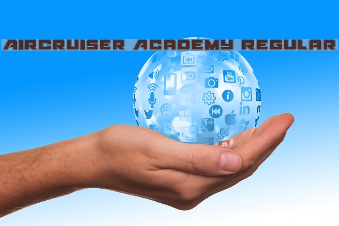 Aircruiser Academy Regular Font examples