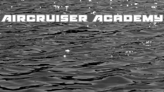 Aircruiser Academy Font examples