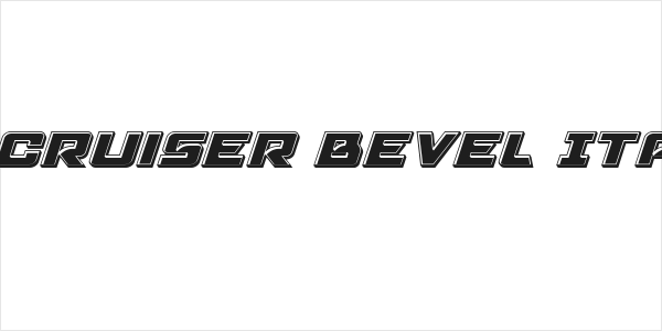 Aircruiser Bevel Italic Logo