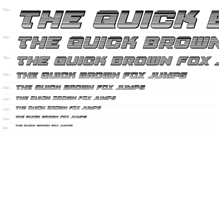 Aircruiser Chrome Italic Waterfall