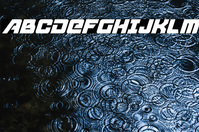 Aircruiser Condensed Italic Example 1