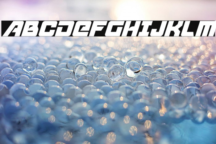 Aircruiser Condensed Italic Example 2