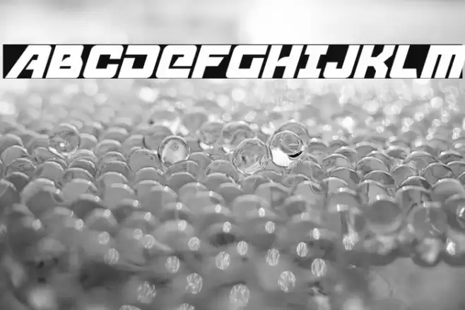 Aircruiser Condensed Italic Font examples