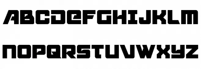 Aircruiser Condensed Fuentes MAYÚSCULAS
