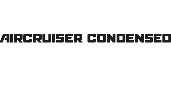 Aircruiser Condensed Logo