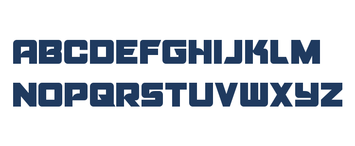 Aircruiser Condensed Lowercase