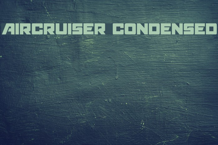Aircruiser Condensed Example 3