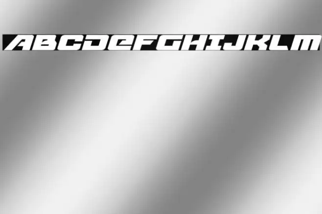 Aircruiser Expanded Italic Example 2