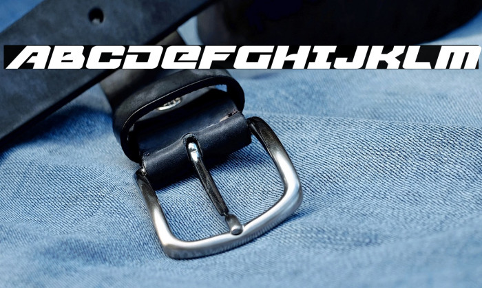 Aircruiser Expanded Italic Example 3