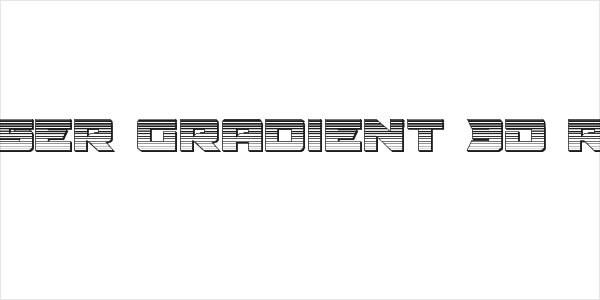 Aircruiser Gradient 3D Regular Logo