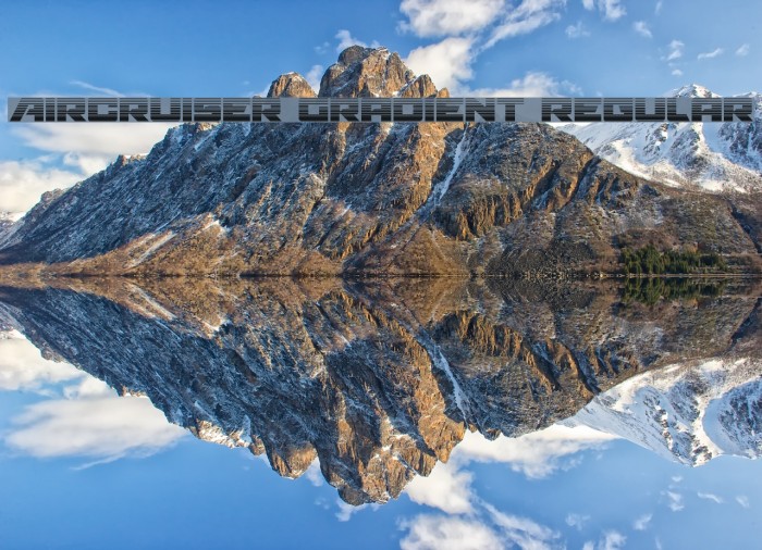 Aircruiser Gradient Regular Example 2