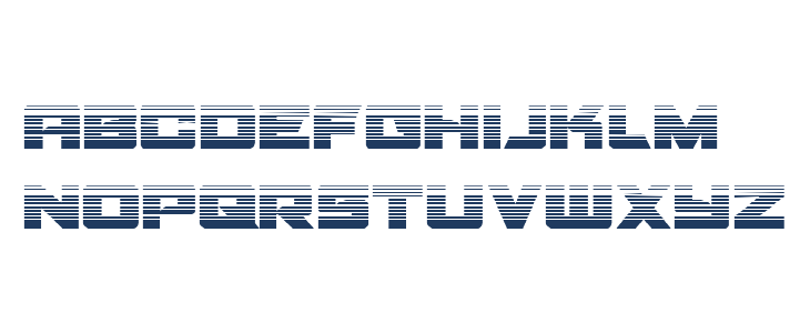 Aircruiser Gradient Regular Lowercase