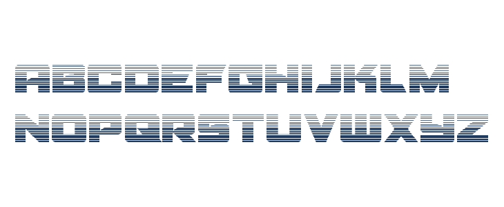 Aircruiser Gradient Lowercase