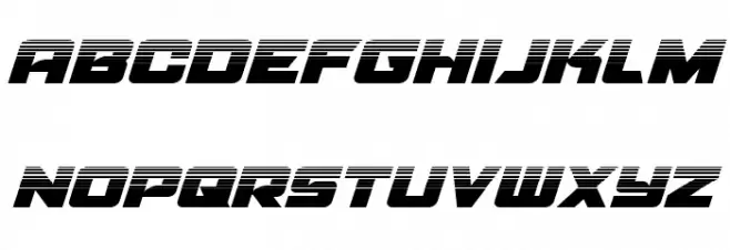 Aircruiser Halftone Italic फ़ॉन्ट लोअरकेस