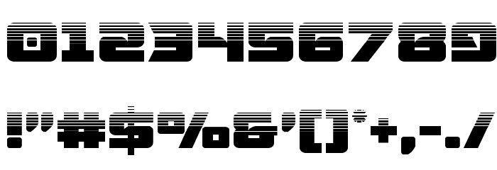 Aircruiser Halftone Font OTHER CHARS