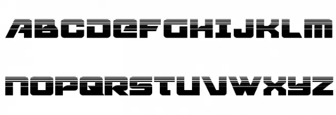 Aircruiser Halftone フォント 大文字