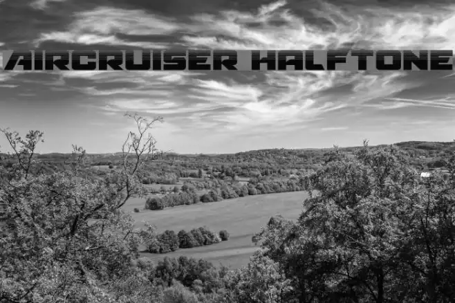 Aircruiser Halftone Example 2