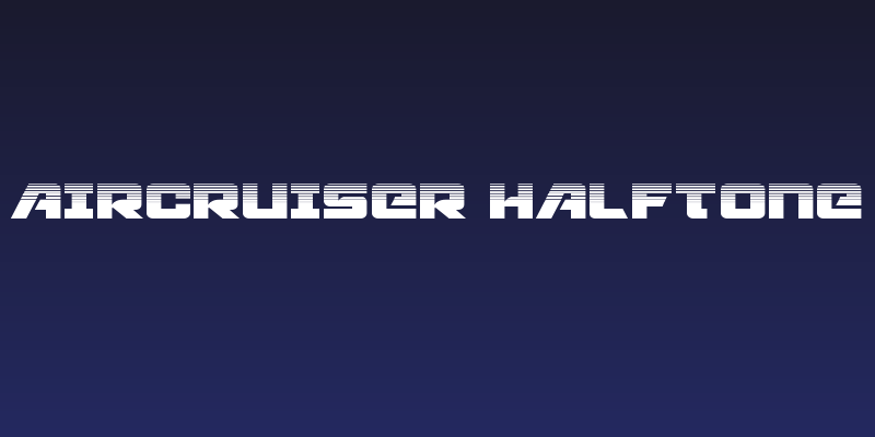 Aircruiser Halftone Social Header