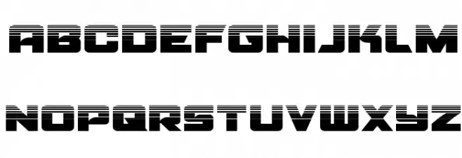 Aircruiser Halftone フォント 小文字