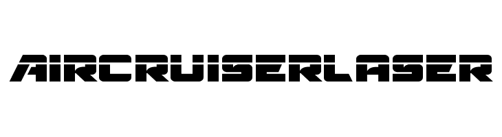 Aircruiser Laser  नि: शुल्क फ़ॉन्ट्स डाउनलोड