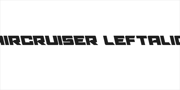 Aircruiser Leftalic Logo