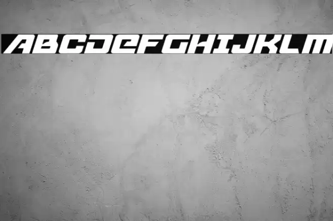 Aircruiser Light Italic Font examples