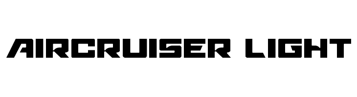 Aircruiser Light  Free Fonts Download