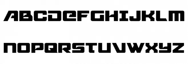 Aircruiser Light Шрифта ВЕРХНИЙ