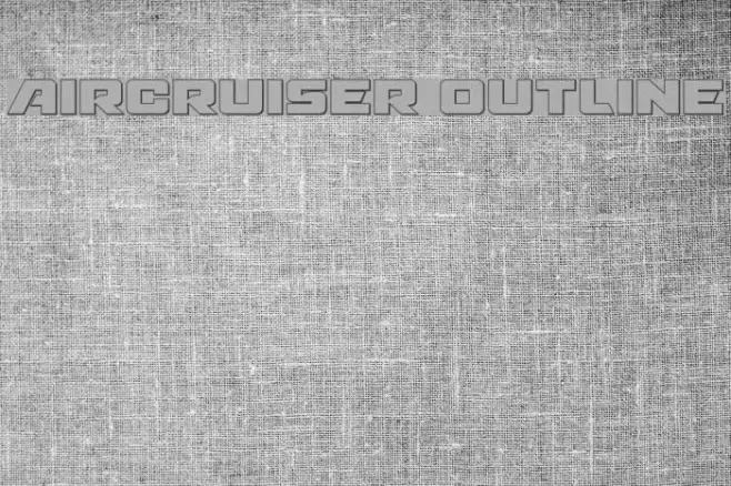 Aircruiser Outline Example 2