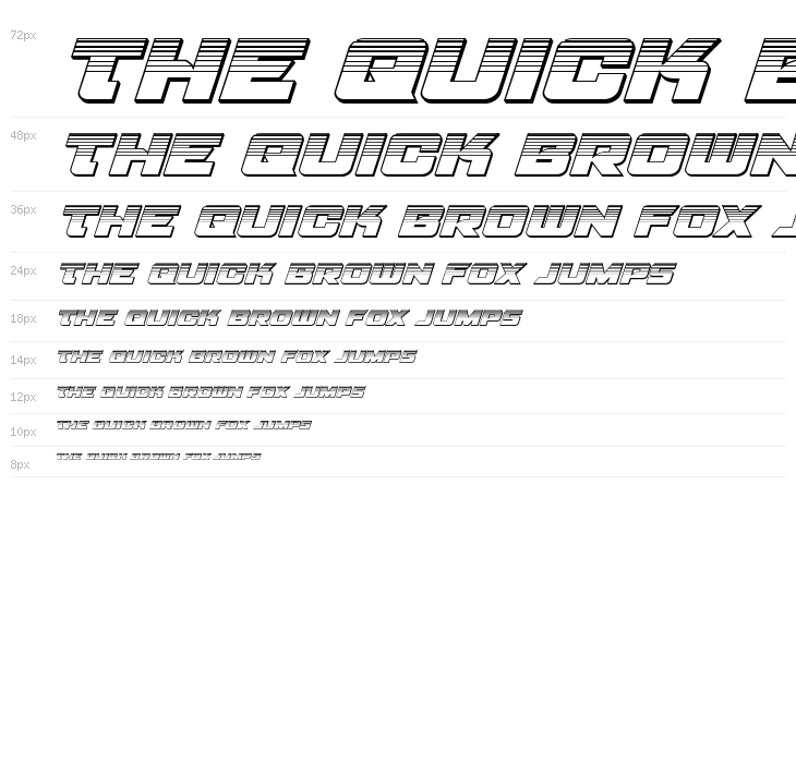 Aircruiser Platinum Italic Waterfall