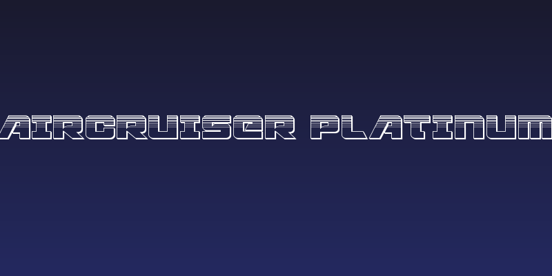 Aircruiser Platinum Social Header