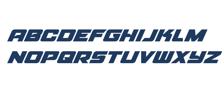 Aircruiser Super-Italic Lowercase