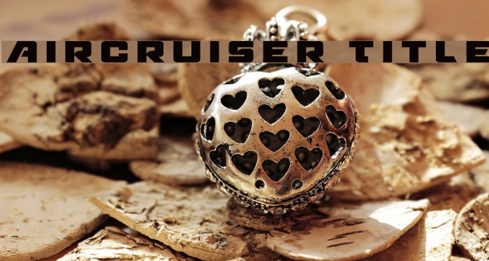Aircruiser Title Example 1