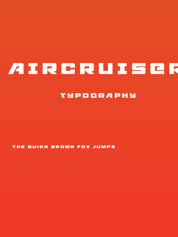 Aircruiser Title Poster