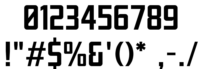 Aire Exterior Font OTHER CHARS