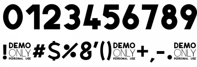 Airfly-DEMO Font OTHER CHARS