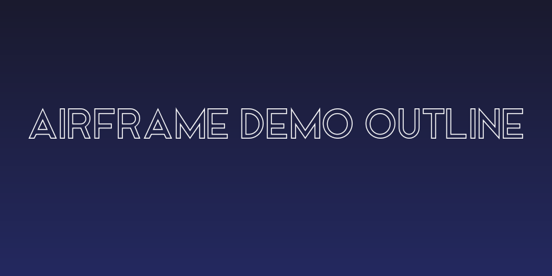 Airframe Demo Outline Social Header